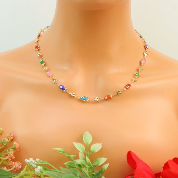 "New Beautiful Design Necklace Chain for Women/Girls, Gift, N855 - Picture 4 of 10